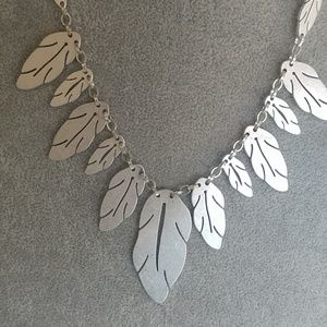 Bancroft Jewelry - Silver Feather Necklace Bancroft Jewelry - Silver Feather Necklace